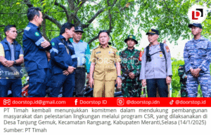 PT Timah Tbk Laksanakan Pelbagai Program CSR di Desa Tanjung Gemuk
