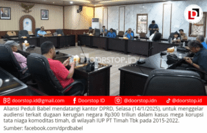 Aliansi Peduli Babel Tantang Klaim Kerugian Negara Rp300 Triliun di Kasus Mega Korupsi Timah