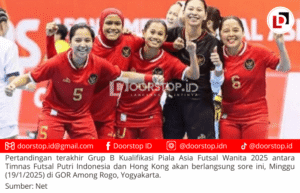 Garuda Pertiwi Siap Hadapi Hong Kong, Laga Penentu Juara Grup B Kualifikasi Piala Asia Futsal Wanita 2025