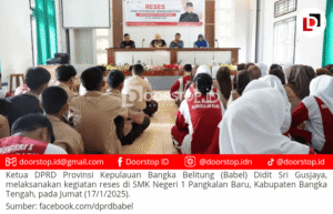 Antisipasi Kenakalan Remaja, Ketua DPRD Babel Sambangi SMK Negeri 1 Pangkalan Baru