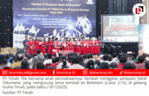 PT Timah Tbk dan Anak Perusahaan Kembali Rayakan Natal Oikumene, Pererat Silaturahmi dan Berbagi untuk Rumah Ibadah
