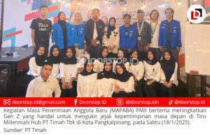 Dukung Pengembangan Generasi Muda, PT Timah Fasilitasi Kegiatan MAPABA PMII Kota Pangkalpinang