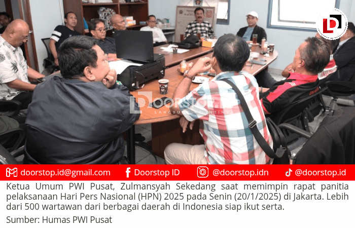 500 Wartawan Siap Ramaikan Hari Pers Nasional 2025 di Riau
