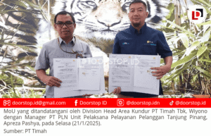 PT Timah dan PLN Teken MoU, Sinergi Tingkatkan Kapasitas Listrik untuk Operasional Lebih Efisien