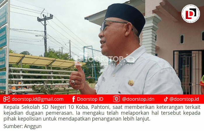 Dua Oknum Ngaku Wartawan Diduga Lakukan Pemerasan Sejumlah Sekolah di Bangka Tengah