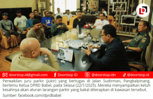 Jukir Jalan Sudirman Pangkalpinang Ngadu ke DPRD