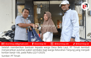 PT Timah Kembali Salurkan Bantuan Paket Sembako Bagi Warga Bangka Barat