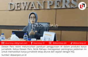 Dewan Pers Terbitkan Pedoman Penggunaan Kecerdasan Buatan dalam Jurnalistik