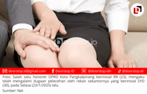 Honorer DPRD Kota Pangkalpinang Diduga Dilecehkan Rekan Sekantor, Korban:  Saya Sangat Ketakutan, Tak Berdaya dan Trauma