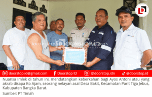 Dapat Kado Spesial Imlek PT Timah, Ko Ajam: Bisa Melaut Lebih Jauh, Tangkap Ikan Lebih Banyak