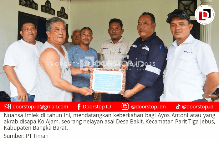 Dapat Kado Spesial Imlek PT Timah, Ko Ajam: Bisa Melaut Lebih Jauh, Tangkap Ikan Lebih Banyak