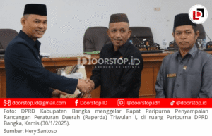 DPRD Bangka Gelar Paripurna Penyampaian Raperda Triwulan I, Bahas Pajak Daerah dan Perlindungan Lahan Pertanian