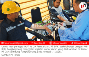 PT DAK Kolaborasi dengan PMI Pangkalpinang Gelar Donor Darah