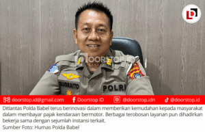 Permudah Masyarakat Bayar Pajak Kendaraan, Ditlantas Polda Babel Hadirkan Sederet Inovasi Layanan