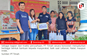 PT Timah Jaga Tradisi Berbagi Kado Imlek untuk Masyarakat Tionghoa