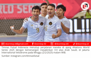 Timnas Futsal Indonesia Finis Runner-up di 4Nations World Series 2025, Ranking FIFA Tak Berubah