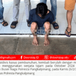 4 Bulan Masuk DPO, Residivis yang Aniaya Korbannya Pakai Sajam Akhirnya Berhasil Ditangkap