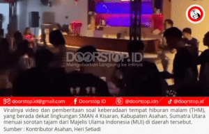 Ketua MUI Asahan Desak Penutupan Paksa Heaven Bar dan Nes Bar