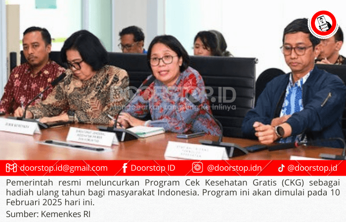 Cek Kesehatan Gratis (CKG) Dimulai Hari ini, Kado Ulang Tahun dari Negara untuk Masyarakat