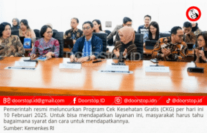 Hari ini Cek Kesehatan Gratis Dimulai, Begini Syarat dan Cara Mendapatkannya