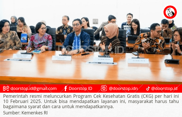 Hari ini Cek Kesehatan Gratis Dimulai, Begini Syarat dan Cara Mendapatkannya
