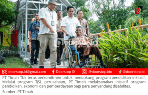 PT Timah Berperan Aktif Tingkatkan Kesejahteraan Penyandang Disabilitas