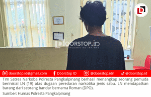 Polresta Pangkalpinang Tangkap Kurir Sabu, Edarkan Barang di Wilayah Rusunawa