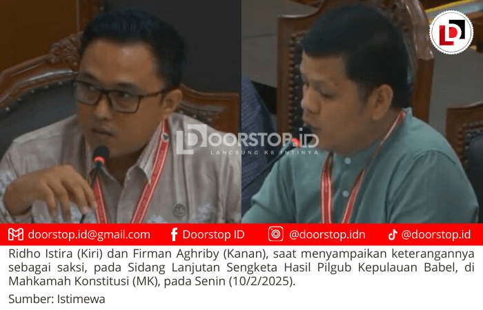 Sidang Lanjutan Sengketa Hasil Pilgub Babel di MK: Saksi Paslon Erzaldi–Yuri Tak Ada Saat Pembongkaran Kotak Suara