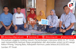 Terima Bantuan dari PT Timah, Lia Bersyukur Bisa Lanjutkan Pengobatan