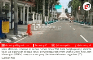 Pj Wali Kota Pangkalpinang, Unu Ibnudin Minta Jalan Merdeka Steril dari Kegiatan Event