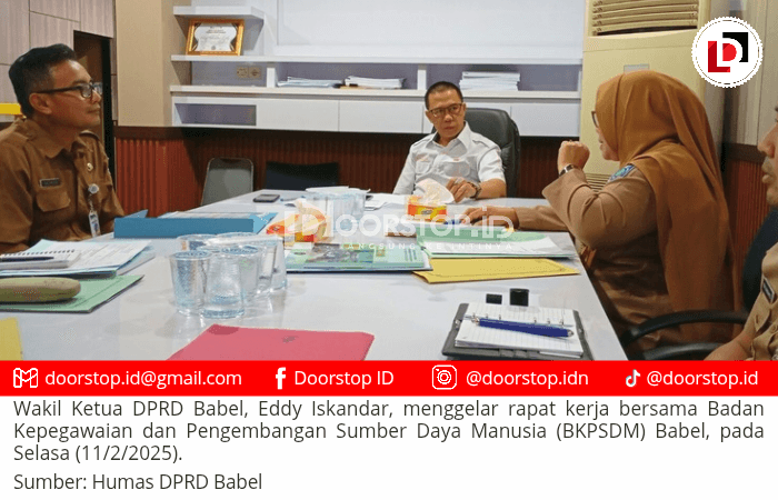 Eddy Iskandar Tegaskan BKPSDM untuk Fair dan Transparan Terkait Tenaga Non-ASN