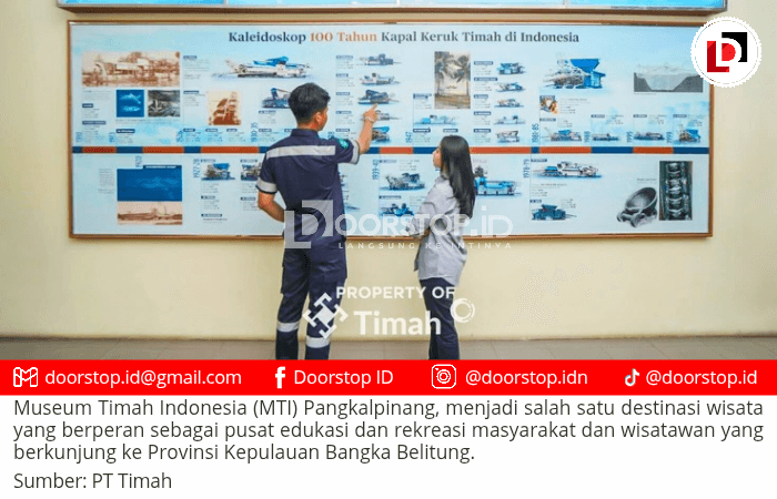 Wisata Edukatif MTI Pangkalpinang, Selami Warisan Pertambangan Indonesia