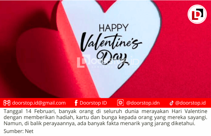 5 Fakta Menarik tentang Hari Valentine yang Perlu Anda Ketahui