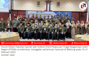 Forum Dekan Fakultas Syariah dan Hukum PTKIN Gelar Pertemuan Nasional di Belitung, Bahas Peningkatan Mutu Pendidikan