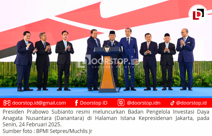 Presiden Prabowo Teken UU dan Keppres Peluncuran Danantara
