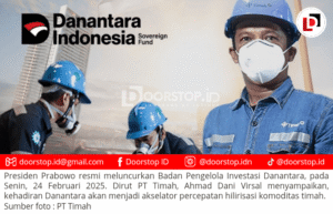 Danantara Resmi Diluncurkan, Dirut PT Timah Sebut Akan Jadi Katalisator untuk Hilirisasi