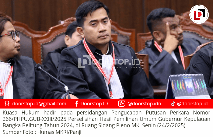 Putusan MK: Tudingan Kecurangan Pilgub Babel Tak Terbukti, Berikut Rinciannya
