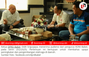 DPRD Babel Beraudiensi dengan KONI, Siap Dukung Peningkatan dan Pengembangan Olahraga Daerah