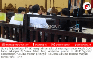 Erzaldi Rosman Mangkir dari Sidang Tipikor PT NKI di PN Pangkalpinang