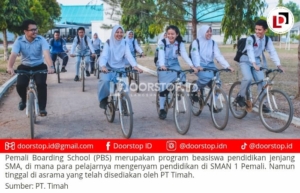 Program Pemali Boarding School PT Timah Bantu Tingkatkan Kualitas SDM