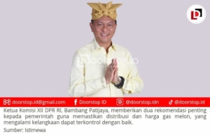 Bambang Patijaya: Pemerintah Harus Pastikan Distribusi dan Harga Gas Melon Terkontrol