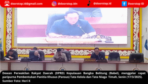 DPRD Babel Resmi Bentuk Pansus Tata Kelola dan Tata Niaga Timah