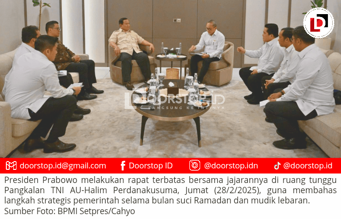 Presiden Prabowo Pastikan Stabilitas Harga Selama Ramadan dan Kelancaran Mudik Lebaran