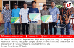 PT Timah Fasilitasi BPJS Ketenagakerjaan, Yustra: Seperti Kejutan bagi Nelayan
