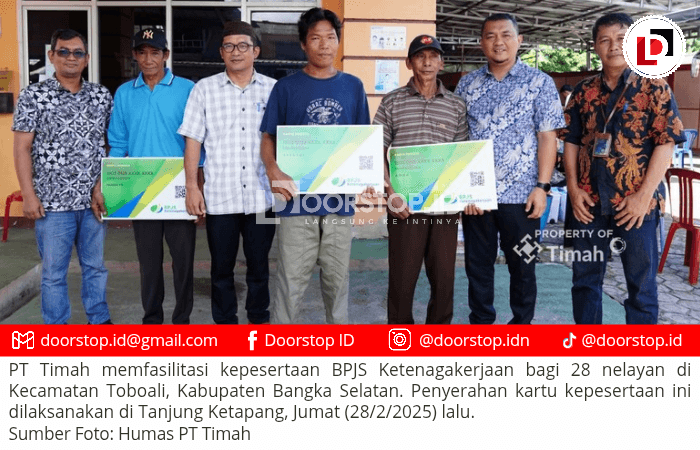 PT Timah Fasilitasi BPJS Ketenagakerjaan, Yustra: Seperti Kejutan bagi Nelayan