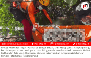 Mayat Wanita di Sungai Selindung Dikonfirmasi sebagai Yuliawati, Dilaporkan Hilang 3 Hari Lalu