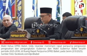 DPRD Babel Gelar Rapat Paripurna Pengesahan Gubernur dan Wakil Gubernur Terpilih