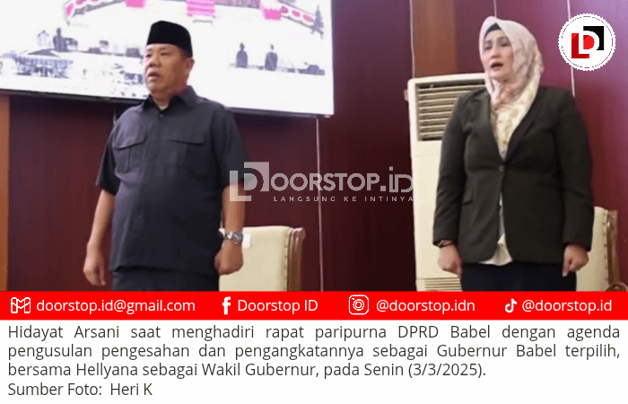 Hidayat Arsani Apresiasi DPRD Babel, Tegaskan Tidak Ada Dendam Politik