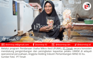PT Timah Puluhan Tahun Dukung UMKM Lewat Program PUMK, Inisiatif Tumbuhkan Ekonomi Lokal