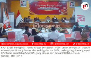 KPU Babel Gelar FGD Evaluasi Pilgub, Soroti Efisiensi dan Penyelarasan Regulasi